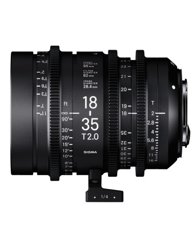 Sigma 18-35mm T2 High Speed Zoom Cine Lens - EF Mount