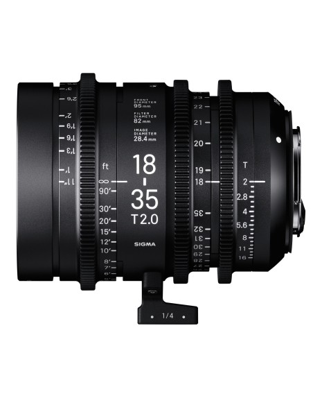 Sigma 18-35mm T2 High Speed Zoom Cine Lens - EF Mount