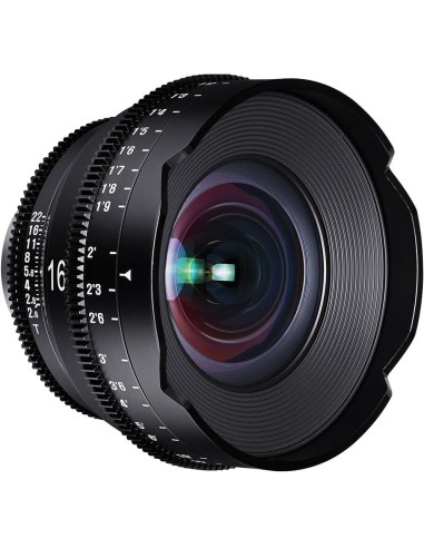 Xeen Obiettivo 16mm T2.6 Cinema 4K per PL Mount