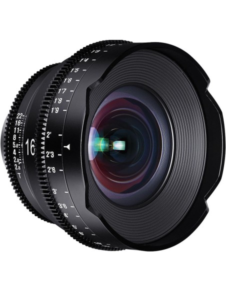 Xeen Obiettivo 16mm T2.6 Cinema 4K per PL Mount Xeen Obiettivo 16mm T2.6 Cinema 4K per PL Mount