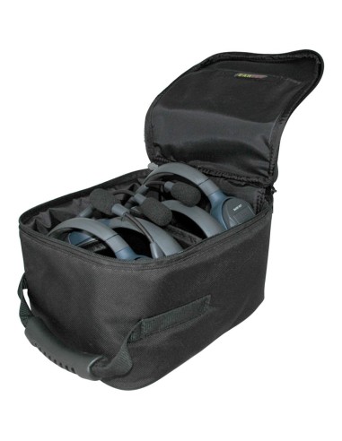 Eartec UL4D UltraLITE 4-Person Headset System with Batteries, Charger & Case (Double)