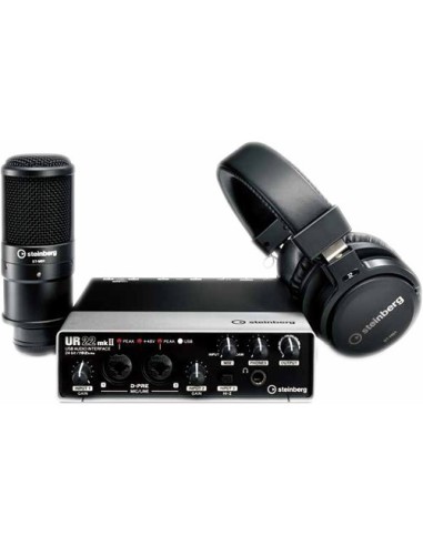 Steinberg UR22 MKII Recording Pack