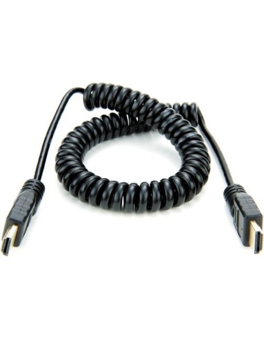 Atomos ATOMCAB011 Full HDMI to Full HDMI Coiled Cable (50 cm)