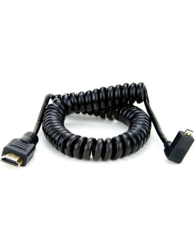 Atomos ATOMCAB013 Coiled Micro to Full HDMI Cable (50 cm)