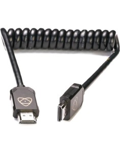 Atomos ATOM4K60C5 AtomFLEX HDMI (Type-A) Male to HDMI (Type-A) Male Coiled Cable(30cm)