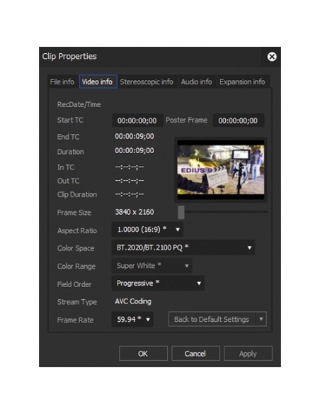 Grass Valley EDIUS Pro 9 (Educational, Boxed, DVD) Grass Valley EDIUS Pro 9 (Educational, Boxed, DVD)