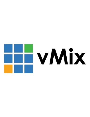 vMix 4K software (1000 inputs, 1920x1080 resolution, recording, streaming, fullscreen output, external output, video list, vMix 