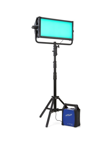 LitePanels Gemini 2x1 Bi-Colour LED Soft Panel con Yoke Mount e EU Power Cable LitePanels Gemini 2x1 Bi-Colour LED Soft Panel con Yoke Mount e EU Power Cable