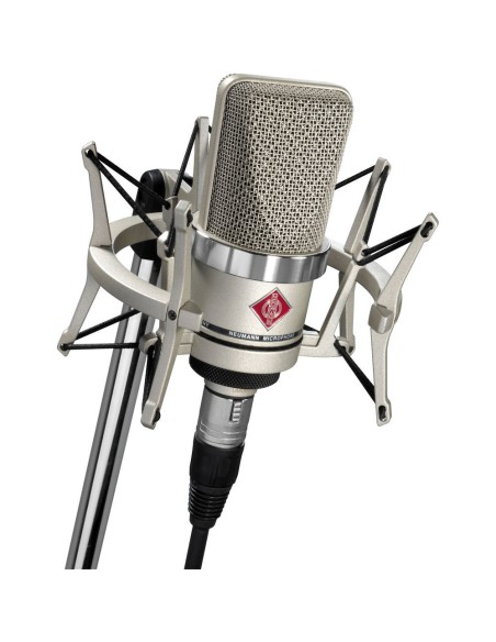 Neumann TLM-102 Large Diaphragm Studio Condenser Microphone (Studio Set, Nickel)