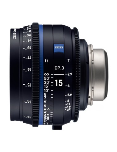 ZEISS CP.3 15mm T2.9 Compact Prime Lens (PL Mount, Meters)