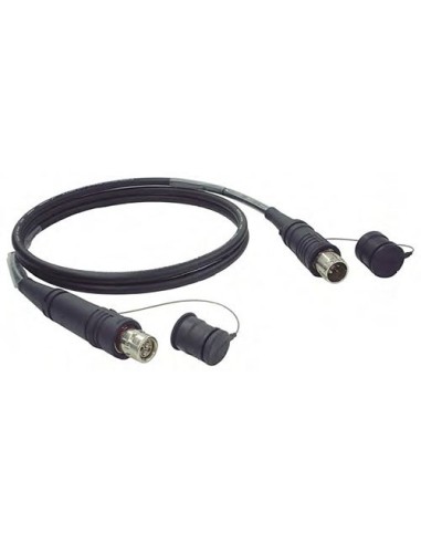 Canare Hybrid Fiber Optic Camera-Cable Assembly w/ FCMA & FCFA Connectors 50m