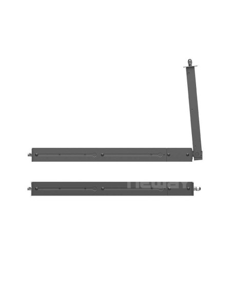Neway 17.3" 1RU Pull-out IPS Rack 1U Mount Monitor SDI and HDMI