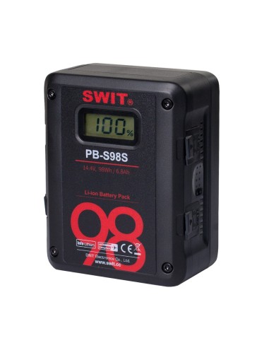 SWIT 98Wh PB-S Square Digital Battery - V-Lock