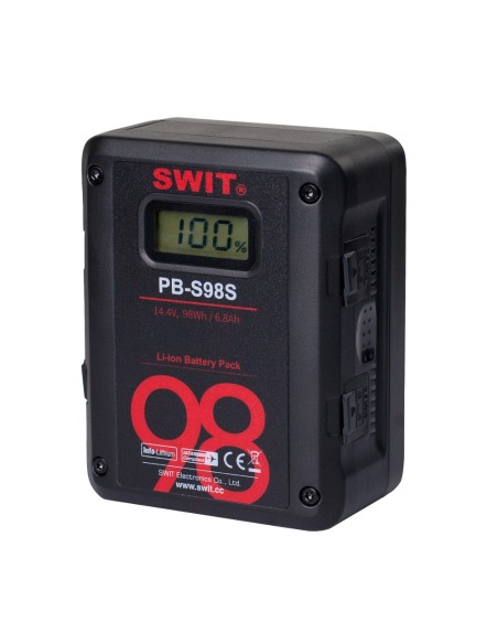 SWIT 98Wh PB-S Square Digital Battery - V-Lock
