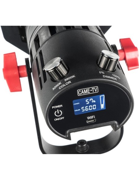 CAME-TV 1 Pc Boltzen 30w Fresnel Fanless Focusable LED Bi-Color With Bag