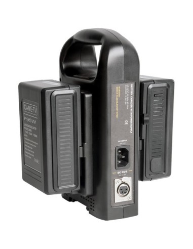 CAME-TV Dual V-Mount Battery Charger and Power...