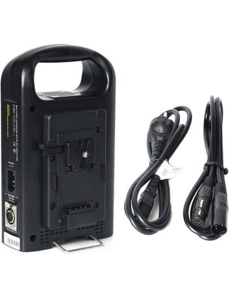 CAME-TV Dual V-Mount Battery Charger and Power Supply High DC Out