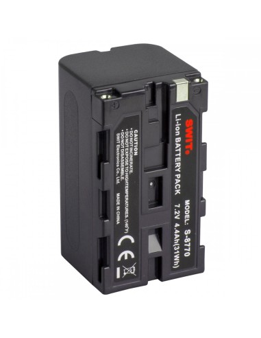 SWIT S-8770 7.2 V, 31Wh Batteria agli ioni di litio DV per batterie Sony L Series