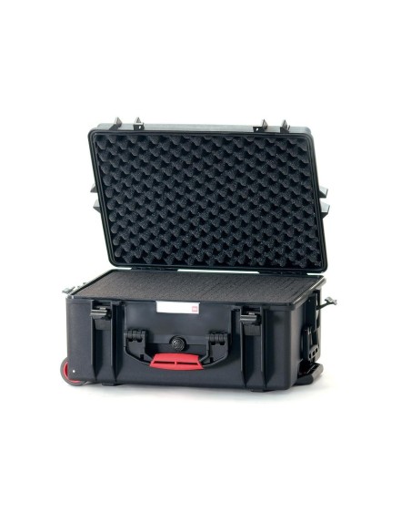 HPRC HPRC2600WCUBBLB valigia in resina leggera,stagna e indistruttibile, personalizzabile, completa di ruote.