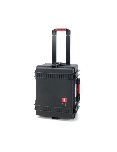 HPRC HPRC2600WCUBBLB valigia in resina leggera,stagna e indistruttibile, personalizzabile, completa di ruote.