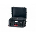 HPRC HPRC2600WBAGBLB valigia in resina leggera,stagna e indistruttibile, personalizzabile, completa di ruote