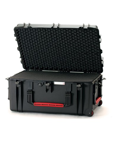 HPRC HPRC2780WCUBBLK valigia in resina leggera,stagna ,indistruttibile, personalizzabile, completa di ruote.