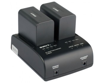 SWIT S-3602C Doppio caricatore / adattatore per batterie Canon BP-945 / 970G