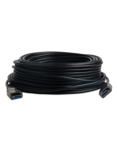 Techly Cavo HDMI 2.0 4K Ultra HD Attivo in Fibra Ottica HDMI A/A M/M 30m