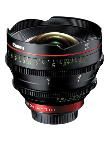 Canon CN-E 14mm T3.1 L F Cinema Prime Lens (EF...