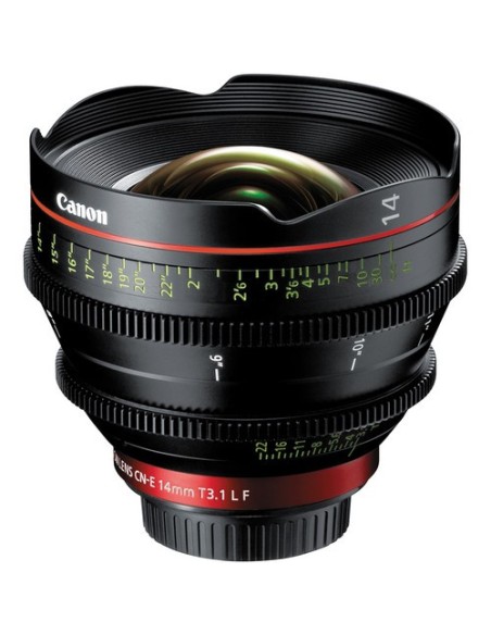 Canon CN-E 14mm T3.1 L F Cinema Prime Lens (EF Mount)