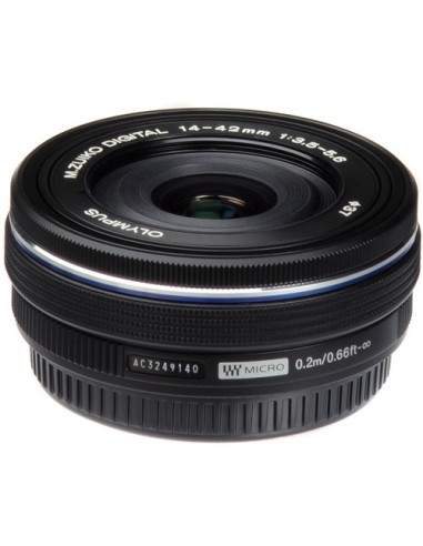 Olympus M.Zuiko Digital ED 14-42mm f/3.5-5.6 EZ Lens (Black)