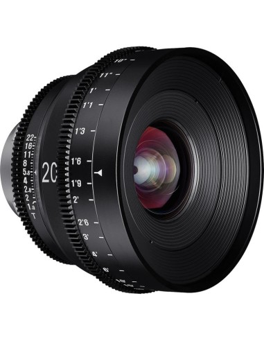 Xeen 20mm T1.9 Lens with PL Mount