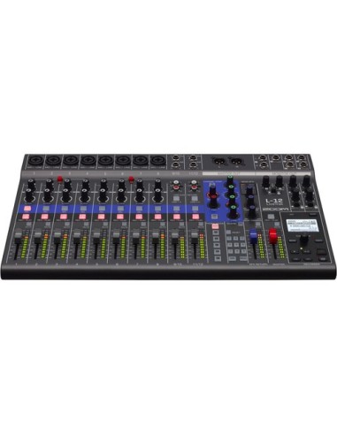 Zoom LiveTrak L-12 - 12-Channel Digital Mixer &...