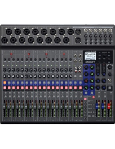 Zoom LiveTrak L-20 - 20-Input Digital Mixer &...