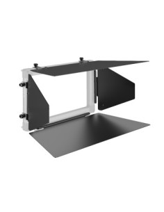 F&V BLK4-3 Barndoor Leafs Kit for 1x0.5 LED Panel K2000 Power Z200S Soft