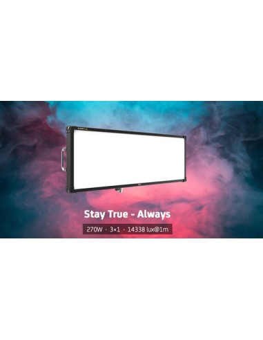 F&V EverTrue Z1200VC CTD-Soft Vari-Color 3x1 LED Panel Light Rental Kit