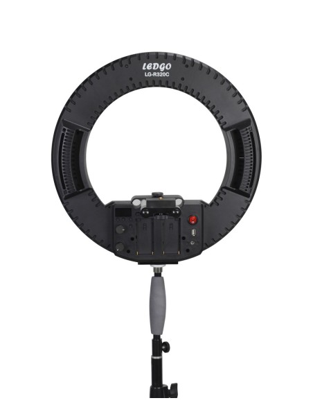 Ledgo R320C Ring Light w/ adapter (including bag)