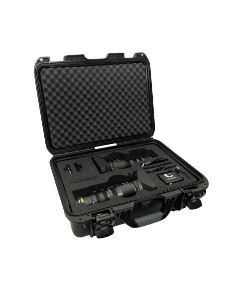 Fujinon MK 18-55mm T2.9 MK 50-135mm T2.9 Sony E Mount Cabrio Cinema e Chrosziel Fujinon MK 18-55mm T2.9 MK 50-135mm T2.9 Sony E Mount Cabrio Cinema e Chrosziel
