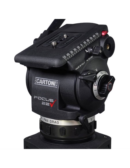 Cartoni Testa fluida FOCUS 22 Fluid Heads 100 mm
