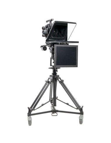 ikan Professional High-Bright Teleprompter with Talent Monitor Kit (17")