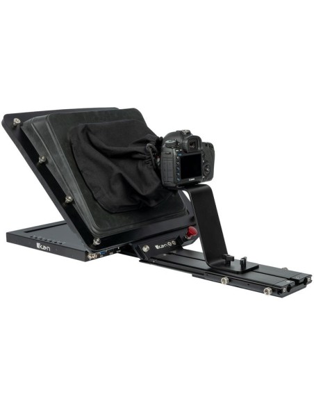 ikan Professional High-Bright Teleprompter with Talent Monitor Kit (17")