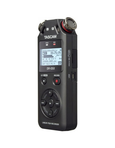 Tascam DR-05X 2-Input / 2-Track Portable Audio Recorder