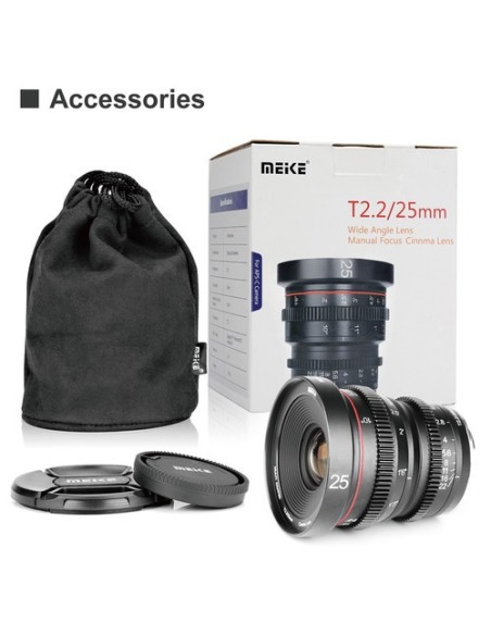 Meike 85mm T2.2 Manual Focus Cinema Lens (MFT Mount)