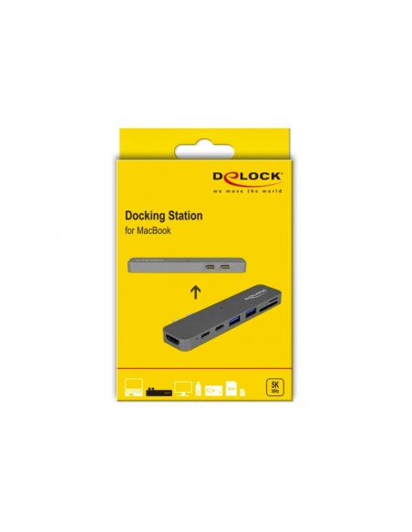Delock Thunderbolt 3 Docking Station per Macbook con 5K