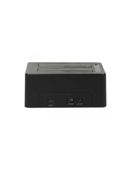 Delock USB Type-C 3.1 Docking Station for 2 x SATA HDD / SSD with Clone Function