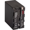 SWIT S-8972 7.2V, 47Wh Replacement Lithium-Ion DV Battery with DC Output for Sony L-Series Batteries