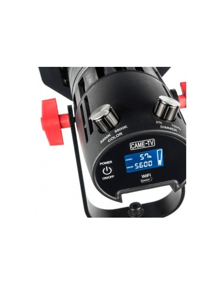 CAME-TV 1 Pc CAME-TV Q-55S Boltzen 55w High Output Fresnel Focusable LED Bi-Color With Bag