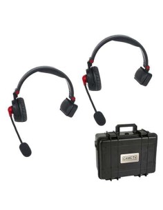 CAME-TV WAERO Duplex Digital Wireless Foldable Headset with Hardcase 2 Pack