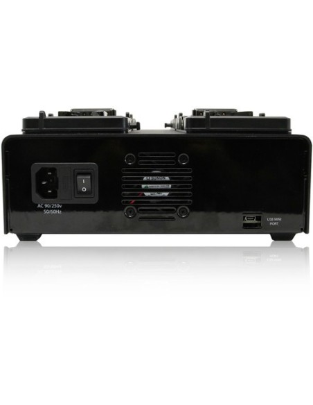 Core SWX FLEET Quantum 4-Position Charger with Touchscreen Color LCD (V-Mount)