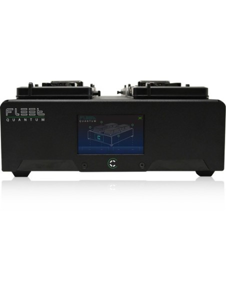 Core SWX FLEET Quantum 4-Position Charger with Touchscreen Color LCD (V-Mount)